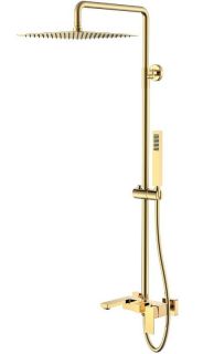 Душевая стойка Boheme Qubic 478-G золото Душевая стойка Boheme Qubic 478-G золото
