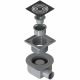 Душевой трап Boheme Smart Design 984-15-B 15см чёрный