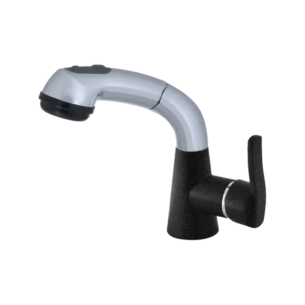 Смеситель для кухни GranFest  3773 черный