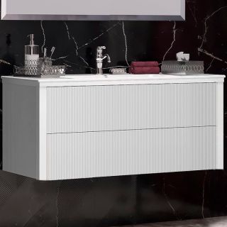 Тумба под раковину Opadiris Рубинно 120 00-00006375 подвесная Белая Тумба под раковину Opadiris Рубинно 120 00-00006375 подвесная Белая
