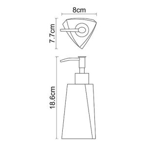 Wasserkraft Ohre K-37799 Дозатор для жидкого мыла 200 ml