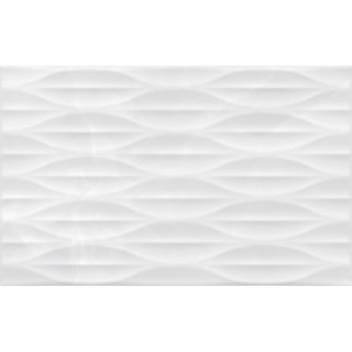 Плитка Gracia Ceramica 10100001551 настенная Эдем белый низ 03 25х40 (1,4м2/75,6м2/54уп) (рельеф)