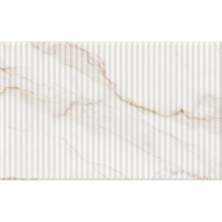 Плитка Gracia Ceramica 10100001555 настенная Капелла белый низ 02 25х40 (1,4м2/75,6м2/54уп) (рельеф)