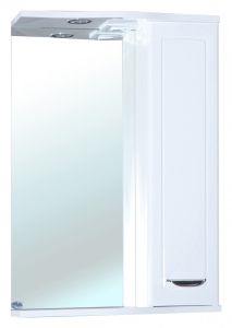 Зеркало-шкаф с подсветкой Bellezza Классик 50см правый белый 00000002169