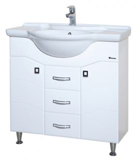 Тумба под раковину Bellezza Джулия 85см белый 00000010099 Тумба под раковину Bellezza Джулия 85см белый 00000010099