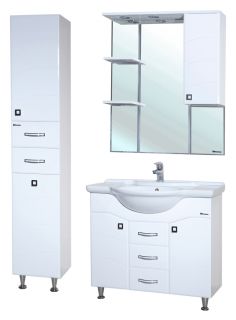 Тумба под раковину Bellezza Джулия 85см белый 00000010099 Тумба под раковину Bellezza Джулия 85см белый 00000010099