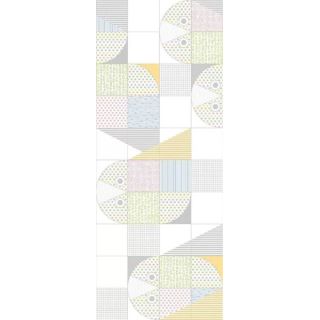 Плитка Azori 00-00109238 настенная ПАЛИТРА БУКЛЯ 20,1х50,5 (1,62м2/77,76м2/48уп) декор (заказ)