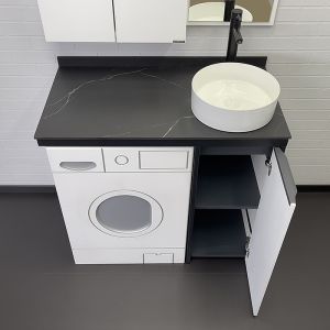 Тумба с раковиной Comforty Лозанна 00-00013800 100 см Белый