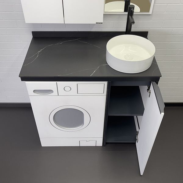 Тумба с раковиной Comforty Лозанна 00-00013800 100 см Белый