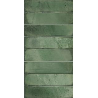 Плитка Azori 00-00109498 настенная BRICKS GREEN 31.5х63 (1,79м2/87,71м2/49уп)