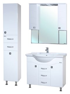 Тумба под раковину Bellezza Джулия 105см белый 00000010072 Тумба под раковину Bellezza Джулия 105см белый 00000010072