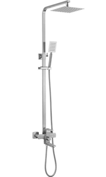 Душевая стойка Melana Cubo MELANA-610207 сатин