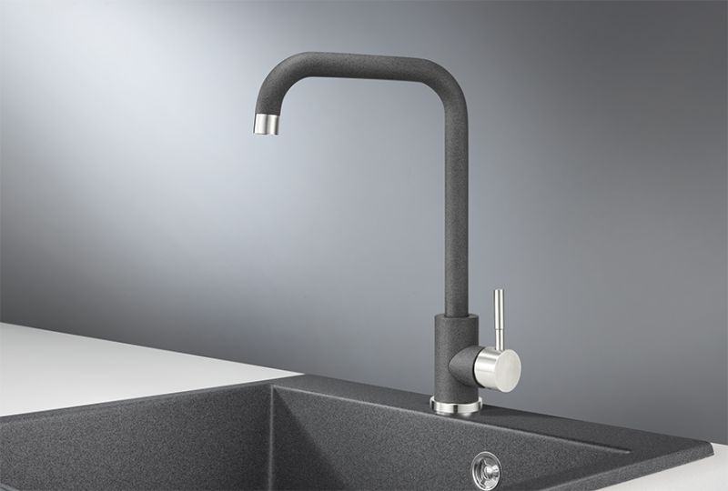 Смеситель для кухни Granula Standart ST-4033, ГРАФИТ Смеситель для кухни Granula Standart ST-4033, ГРАФИТ