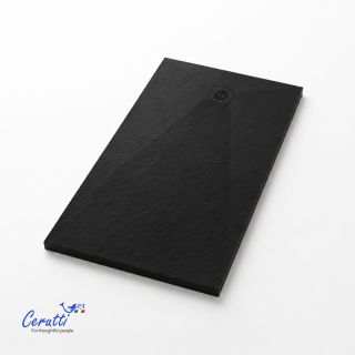 Душевой поддон Ceruttispa  Q12080SSB искусственный камень 120х80 см