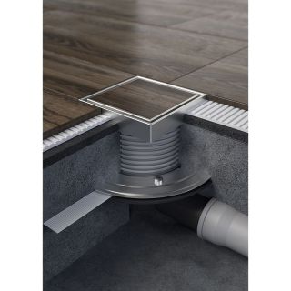 Душевой трап Azario AZ-C381 A с решёткой под плитку