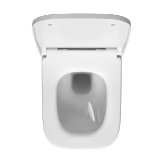 Унитаз подвесной VitrA Integra Square (Интегра Скуэр) 7082B003-0075 безободковый антибактериальное покрытие Hygiene (Хайджн)