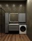 Шкаф Style Line Бергамо мини 60 Люкс Plus СС-00002358 Серый антискрейч