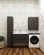 Шкаф Style Line Бергамо мини 60 Люкс Plus СС-00002359 Черный антискрейч Шкаф Style Line Бергамо мини 60 Люкс Plus СС-00002359 Черный антискрейч