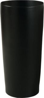 Раковина напольная SantiLine SL-4012MB 41см чёрный матовый