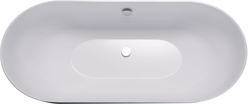 Акриловая ванна Grossman 170x80см чёрный GR-2501MB