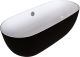 Акриловая ванна Grossman 150x75см чёрный GR-2401MB