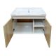 Comforty Тумба-умывальник "Рига-60" дуб сонома с раковиной Comforty 9335-60