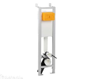 Инсталляция для унитаза Oli Quadra 280490mSL00 панель слива Slim хром
