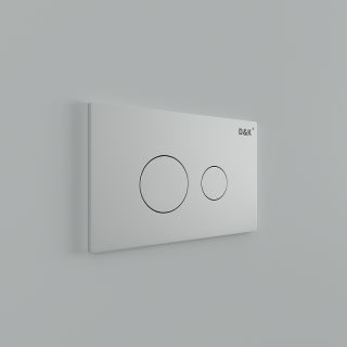 Клавиша смыва D&K Venice DB1029016 Белая