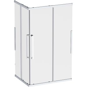 Душевой уголок AM.PM Func W84G-403-12090-MТ 120х90 профиль хром матовый стекло прозрачное