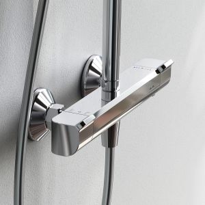 Душевая система AM.PM Func F078F400 с термостатом Хром