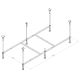 Каркас для ванны AM.PM Func 150x70 W84A-150-070W-R Серый Каркас для ванны AM.PM Func 150x70 W84A-150-070W-R Серый