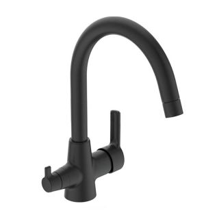 Смеситель для кухни Vidima Uno чёрный матовый BA356XG Смеситель для кухни Vidima Uno чёрный матовый BA356XG