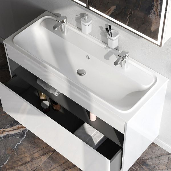 Раковина AM.PM Func 120 M8FWPC1200WM Белая матовая