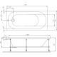 Акриловая ванна Am.Pm X-Joy W94A-170-075W-A 170х75 Акриловая ванна Am.Pm X-Joy W94A-170-075W-A 170х75