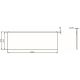 Фронтальная панель для ванны AM.PM X-Joy160 W94A-160-070W-P1 Белая Фронтальная панель для ванны AM.PM X-Joy160 W94A-160-070W-P1 Белая