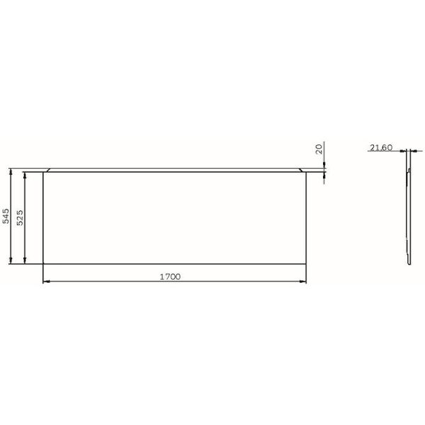 Фронтальная панель для ванны AM.PM X-Joy170 W94A-170-070W-P1 Белая Фронтальная панель для ванны AM.PM X-Joy170 W94A-170-070W-P1 Белая