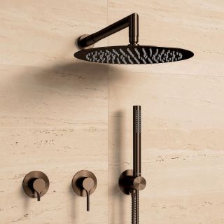 Душевой комплект WasserKRAFT Rhein 9951.99DVR2.019.116.444.010.137BRG розовое золото матовое