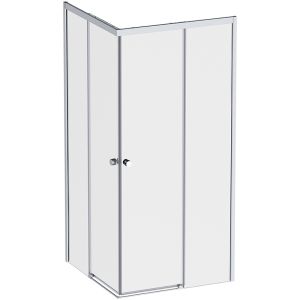 Душевой уголок AM.PM X-Joy W94G-403-9090-МТ 90х90 профиль хром матовый стекло прозрачное
