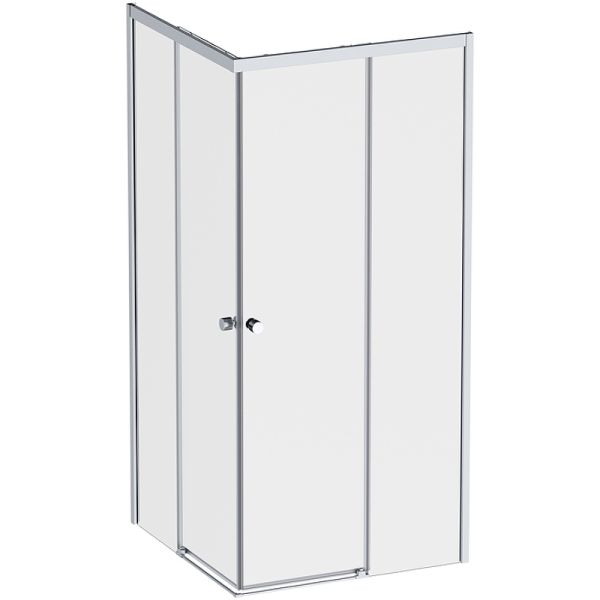Душевой уголок AM.PM X-Joy W94G-403-9090-МТ 90х90 профиль хром матовый стекло прозрачное