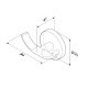 Двойной крючок AM.PM X-Joy A85A35622 Черный матовый Двойной крючок AM.PM X-Joy A85A35622 Черный матовый