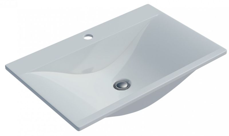 Мебельная раковина Madera Pulsus 70см белый 4627173210485 Мебельная раковина Madera Pulsus 70см белый 4627173210485