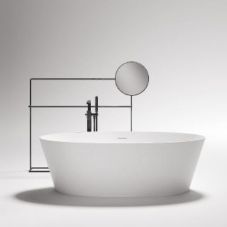 Ванна из искусственного камня Gruppo Treesse Alma 175x80 V015BL без гидромассажа