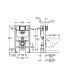 Система инсталляции для унитазов Grohe Rapid SL 38526000