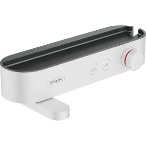 Смеситель для ванны с душем Hansgrohe ShowerTablet Select 24340700 термостатический, матовый белый