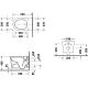 Унитаз Duravit White Tulip 2576092000 подвесной белый