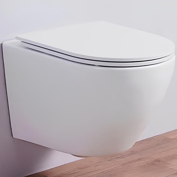 Унитаз CeramaLux 5177 подвесной с сиденьем микролифт