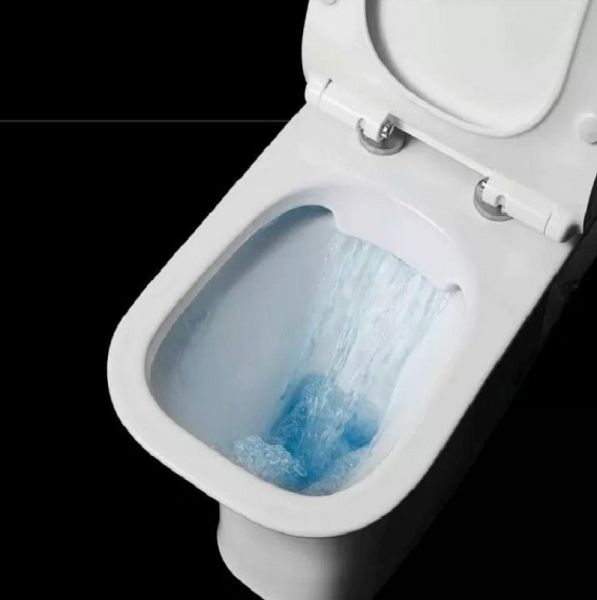 Унитаз CeramaLux 1218-1A с бачком и сиденьем Микролифт