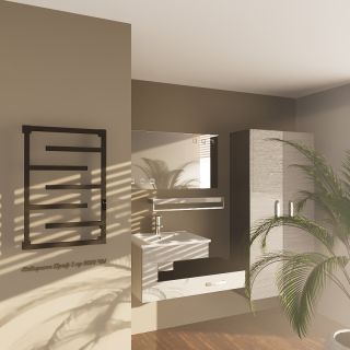 Электрический полотенцесушитель Altasan ЛабиринтПроф ЛабиринтПроф5кр8050ЧМ Черный муар 80х50