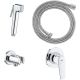 Гигиенический душ со смесителем Grohe Bauflow 29328000 хром