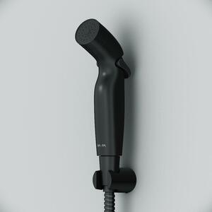 Гигиенический душ со шлангом и держателем AM.PM F0202022 Черный матовый